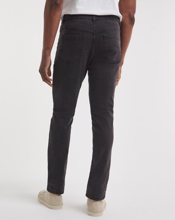 Blackwash Slim Fit Stretch Jeans