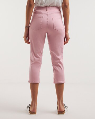 Dusky Pink 24/7 Crop Jean