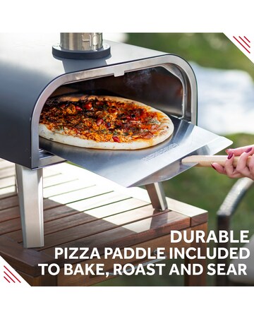 George Foreman 16" Pizza Oven with Paddle & Carry Bag