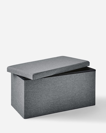 Fabric Foldable Storage Ottoman