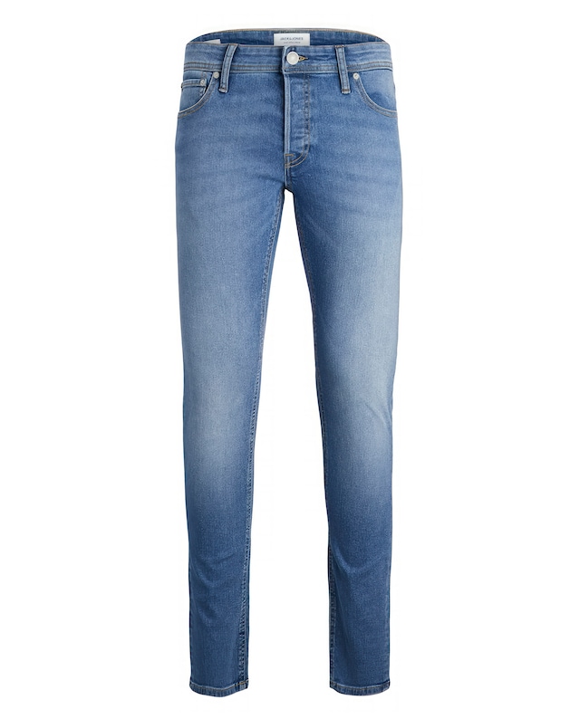 Jack & Jones Glenn Sim Fit Jeans - Blue Denim