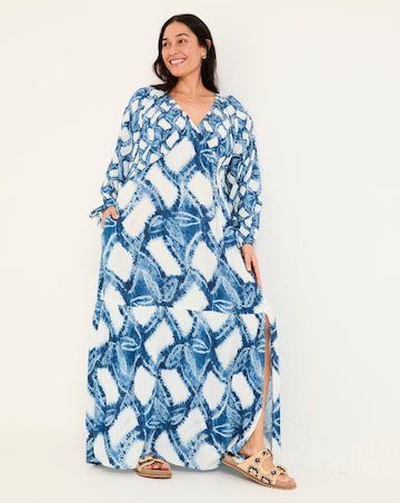 FatFace Noelle Water Leaf Maxi Dress