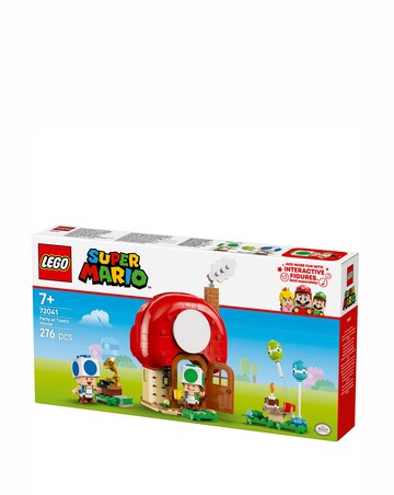 LEGO Super Mario Party at Toad's House Toy for Boys, Girls and Any Fans 72041
