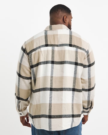 Jack & Jones Bradley Ollie Overshirt - Natural