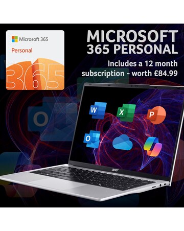 Acer Aspire Lite Laptop - 14in WUXGA Intel Core i3 8GB 256GB