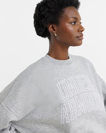 Under Armour Rival Fleece Oversized Crew Sweatshirt
