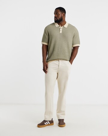 Jack & Jones Premium Kingsley Knitted Polo - Olive