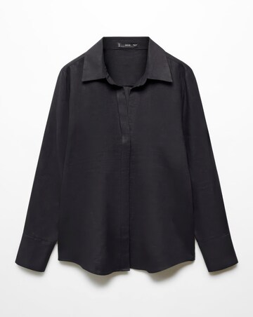Mango Pure Linen Button Up Shirt