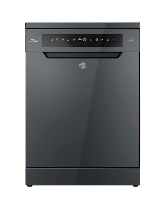 Hoover H-Dish 500 HF4B7F0A-80 14 Place Full Size WiFi Dishwash Graphite Install