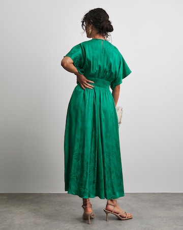 Kimono Jacquard Ocassion Dress