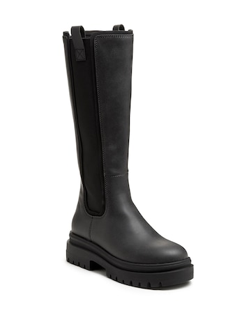 Rocket Dog Drea Stretch High Leg Boots D Fit