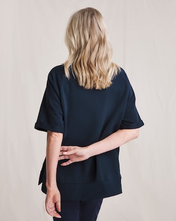 Julipa Pure Cotton Short Sleeve Sweatshirt