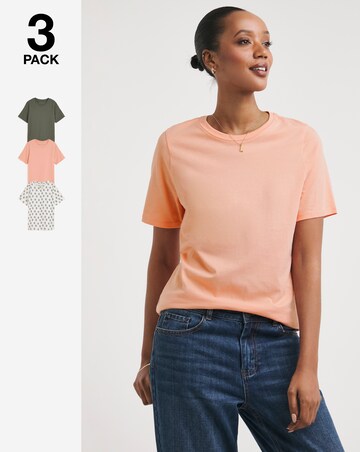 3 Pack The Crew Neck Multi SS