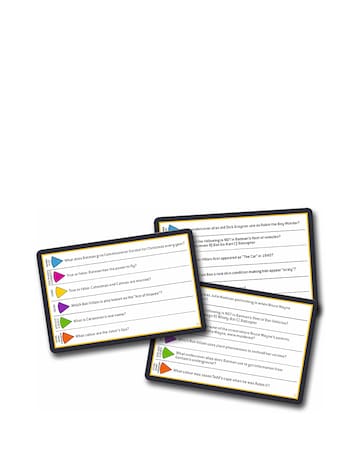 Batman Trivial Pursuit Knowledge Card Game