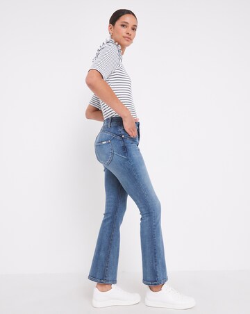 Dream Sculpt Mid Blue Bootcut Jeans