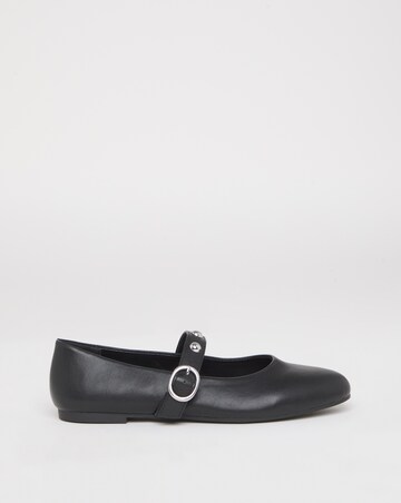 Optimism Studded Mary Jane Ballerina Shoes - Extra Wide Fit (EEE)