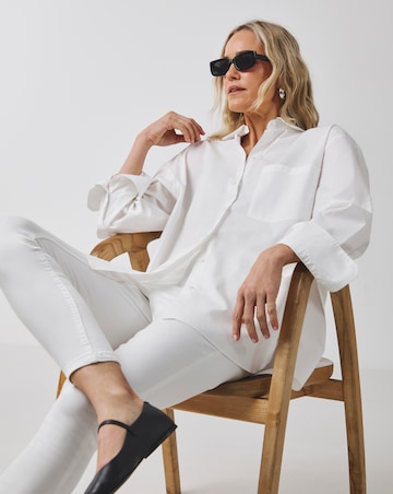 White 24/7 Skinny Jeans
