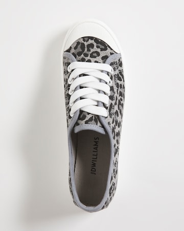 Canvas Lace Shoe - Extra Wide Fit (EEE)