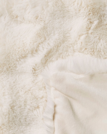 Gray & Osbourn Bubble Faux Fur Throw