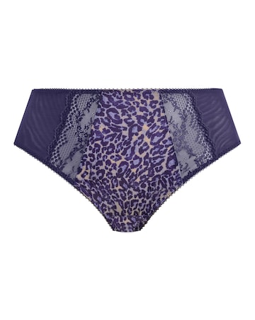 Elomi Lucie High Leg Knicker Midnight