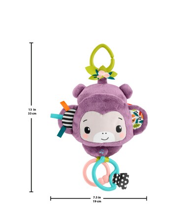 Fisher-Price Sing & Go Purple Monkey
