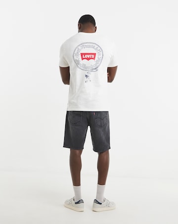 Levi's Short Sleeve Back Graphic Relaxed Fit T-Shirt - Ecru