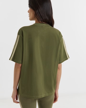 adidas 3 Stripes Boyfriend T-Shirt