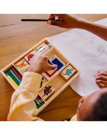 Melissa & Doug Dinosaur Stamp Set