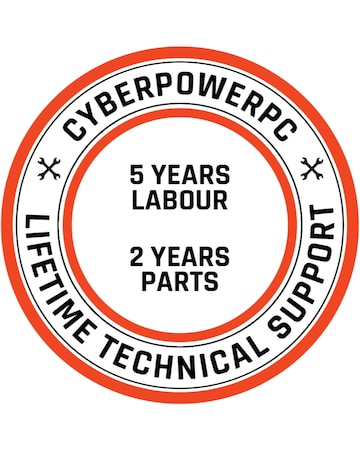 CyberPowerPC Intel Core i5 14400F RTX 5060 1TB SSD Gaming PC