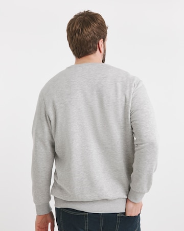 Jack & Jones Japanese Koi Sweatshirt - Grey