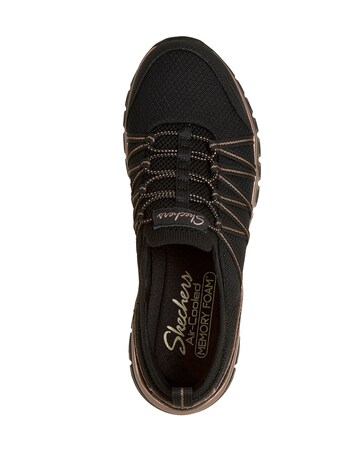 Skechers Black/Rose Graceful Purecrush Trainers - Standard Fit (D)