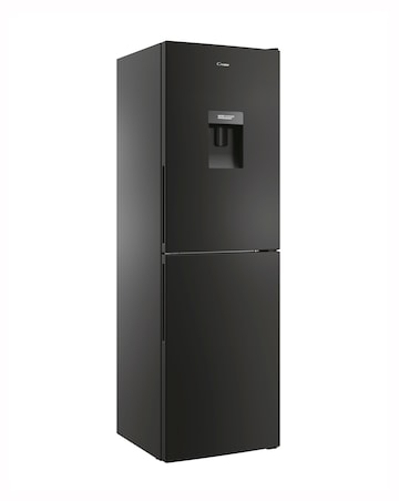 Candy CCT3L517EWBK-1 176cm High 50/50 Fridge Freezer Black + Install
