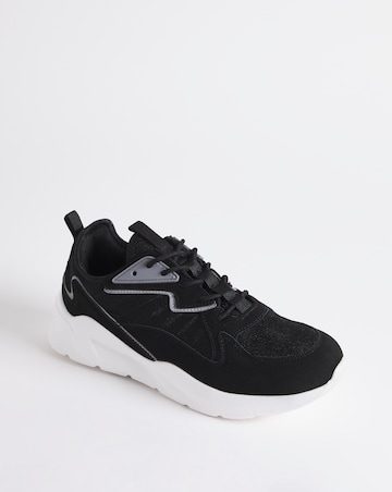 Chunky Sole Trainer Wide Fit