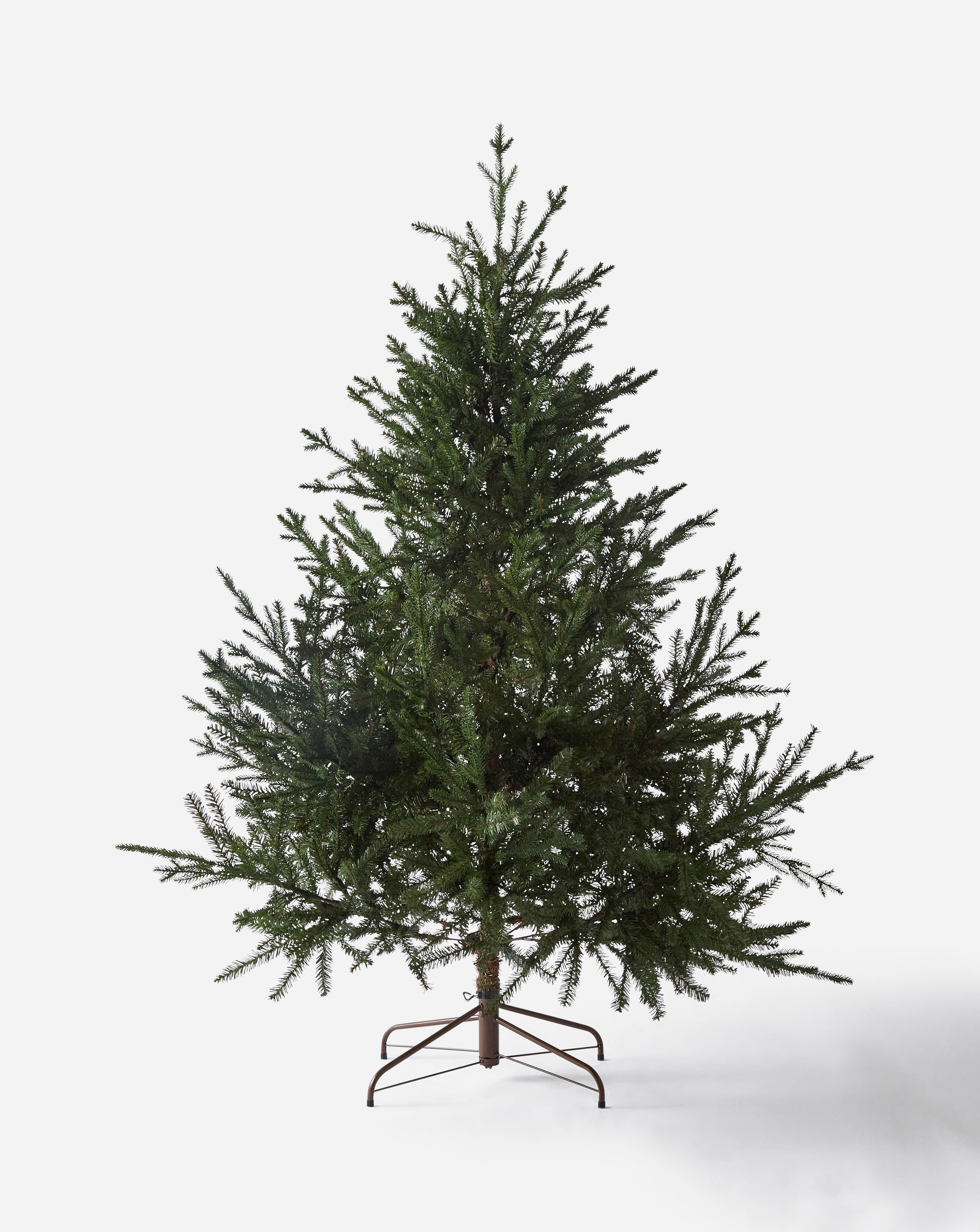 Árbol De Navidad De Madera Natural De 1,5 M - Madera De Abeto, Diseño Ecológico Y Original