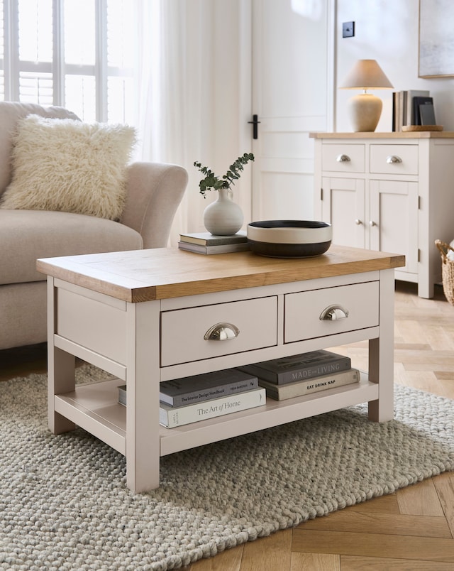 Sadie Ready Assembled Wooden Coffee Table