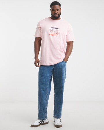 Jack & Jones Almeria Graphic T-Shirt - Pink