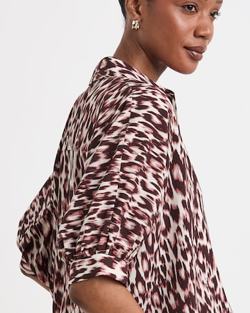 Printed Oversized Blouse