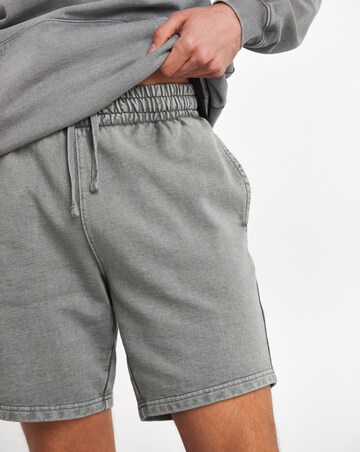 Garment Dyed Sweat Short