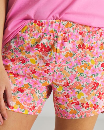 JD Williams Value Floral Shortie Pyjama Set