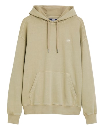 Union Garment Dyed Hoodie- Dark Stone