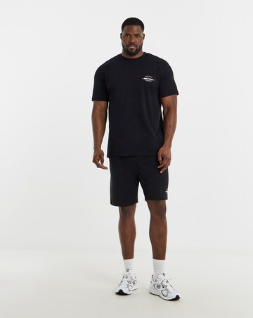 Jack & Jones Brandon Logo T-Shirt & Short Set - Black