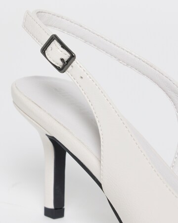 Bex Peep Toe Heel Sandals - Wide Fit (E)