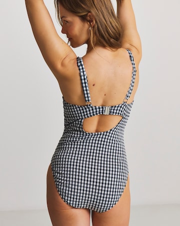 MAGISCULPT Gingham Underwired Swimsuit