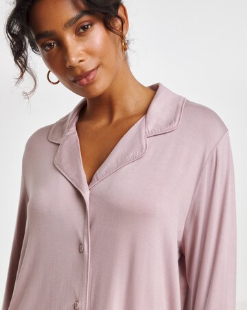 Pretty Secrets Supersoft Button Through Pyjama Set