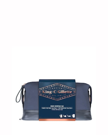 King C Gillette Washbag: Wash, Balm and Comb