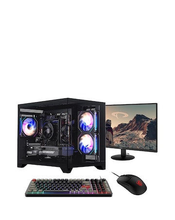 Stormforce Carbon Ryzen 5 16GB RAM 1TB SSD RTX 3050 Windows 11 Gaming Bundle