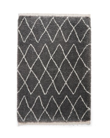 Think Rugs Boho Fringe Rug