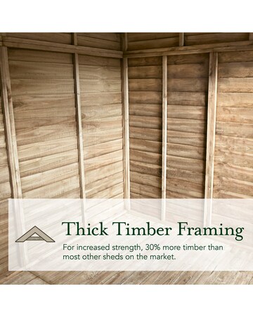 4LIFE Apex Shed 4x3 - Single Door - No Windows (Home Delivery)