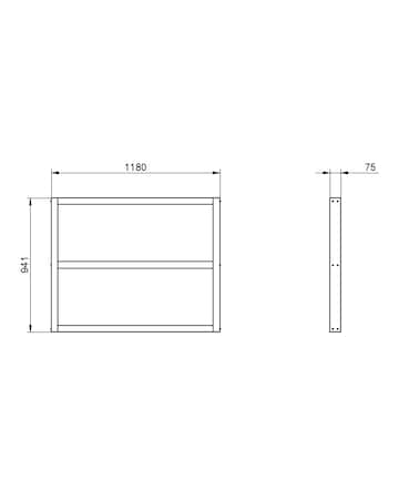 Forest 4x3 Shed Base Pressure Treated (Home Delivery)