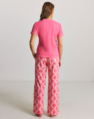 Pretty Secrets (2 Pack) Ribbed T-Shirt Pyjama Sets